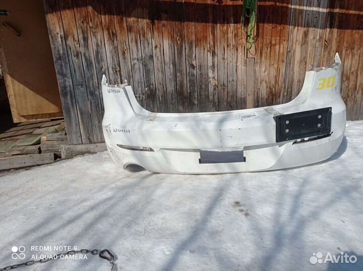 Бампер задний на мазда 3 2 поколение