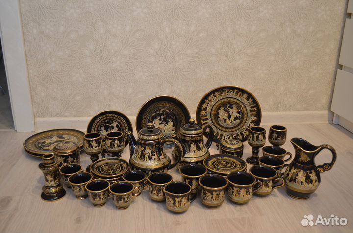 Греческий винтажный фарфор