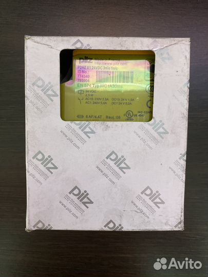 Реле pilz P2HZ X1 24VDC 3n/o 1n/c