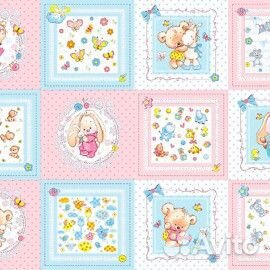 Носовые платки детские 20x20 10 штук набор