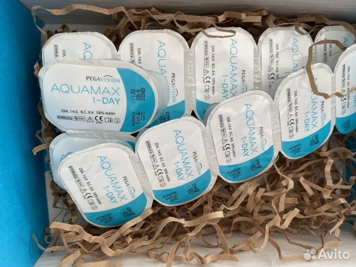 Однодневные контактные линзы -1.25