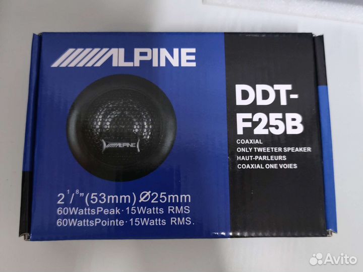 Твитеры автомобильные пищалки Alpine DDT-F25B