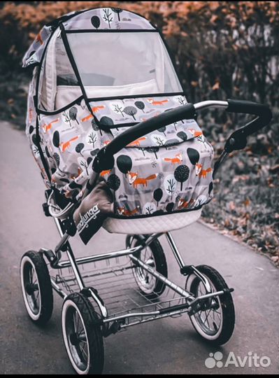 Дождевик на коляску универсальный
