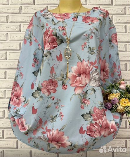 Новые блузки-туники