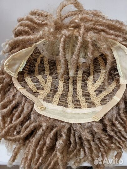 Парик афрокудри бу цвет русый