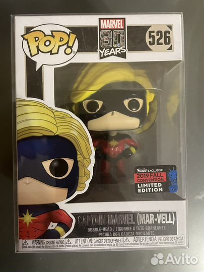 Фигурка Funko Pop Mar-Vell (nycc 2019)