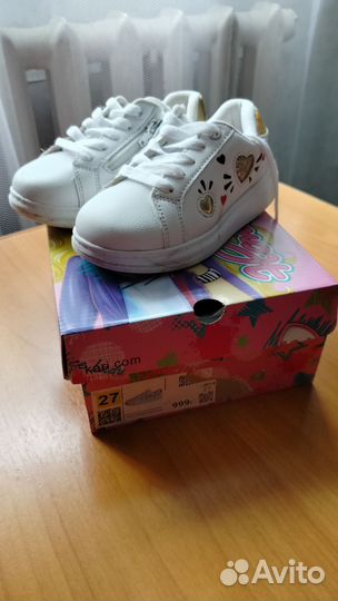 Кроссовки для девочки 27 размер