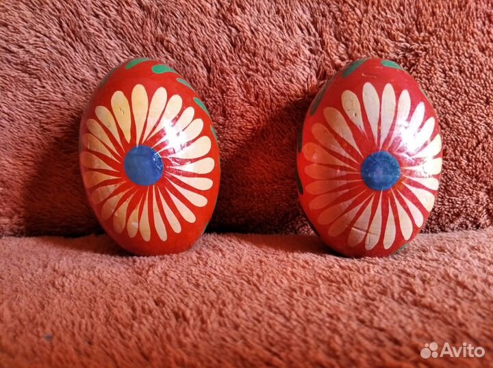 Яйца деревянные (СССР, 2 шт.)