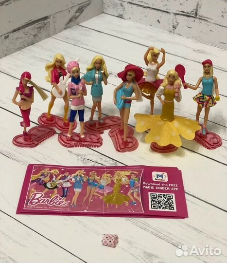 Киндер Барби Профессии