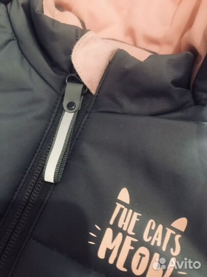 Зимняя куртка для девочки р. 80-86