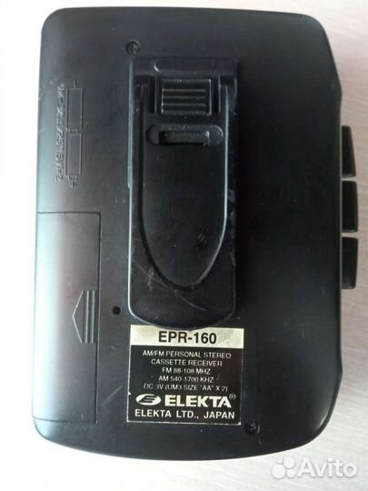 Кассетный плеер Elekta EPR-160.japan