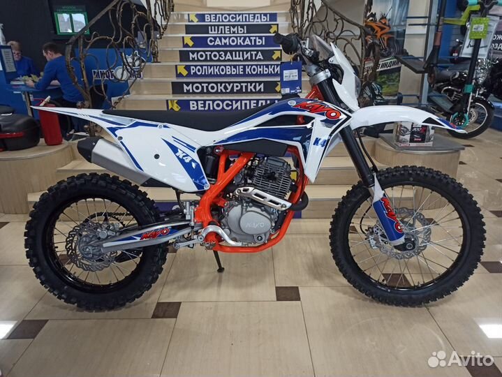 Мотоцикл кроссовый kayo K4 250 MX