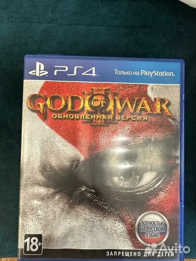 Игра для приставки ps4 GOD OF WAR