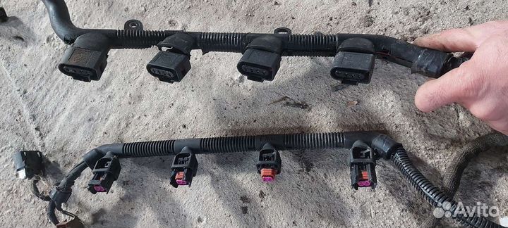 Проводка двигателя на Volkswagen Phaeton