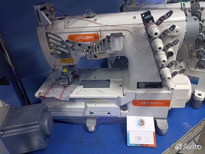 Плоскошовно распошивальная машина Siruba F007KD