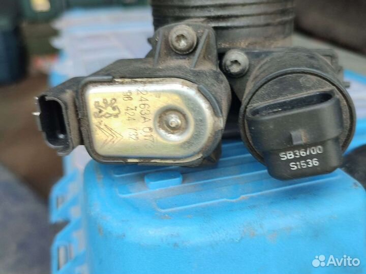 Peugeot 206 дроссельная заслонка