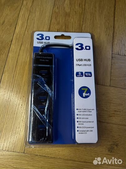 USB Hub 3.0 7 портов