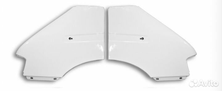 Крылья на Газель старого образца цвет Белый 202
