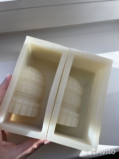 Силиконовая форма подсвечник пантеон