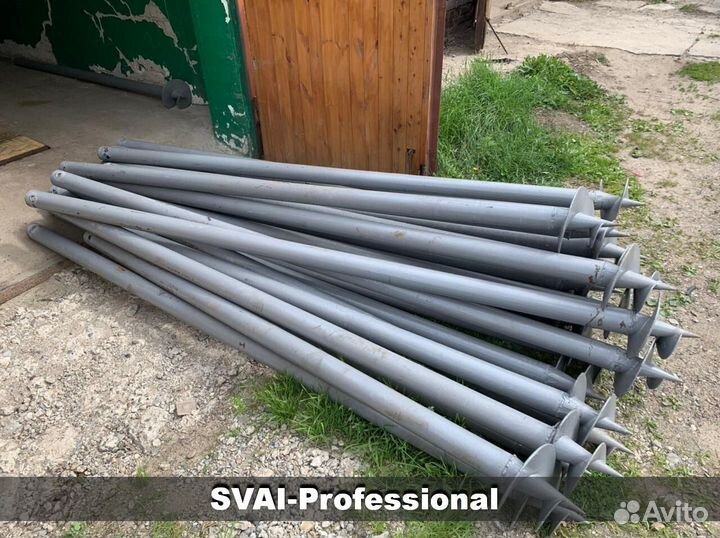 Винтовые сваи