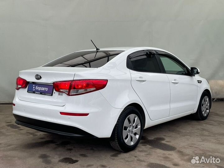 Kia Rio 1.6 AT, 2016, 83 982 км