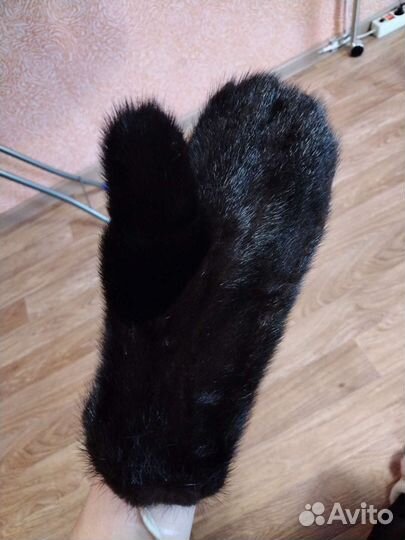 Варежки норковые