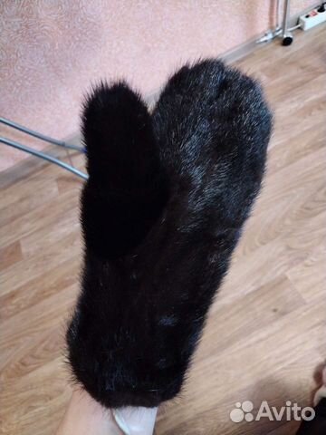 Варежки норковые