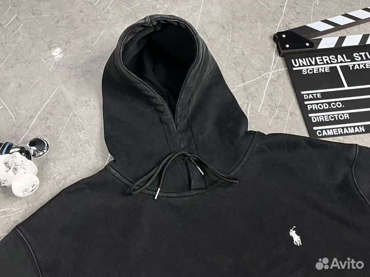 Худи Polo Raulph Lauren зимняя с начесом