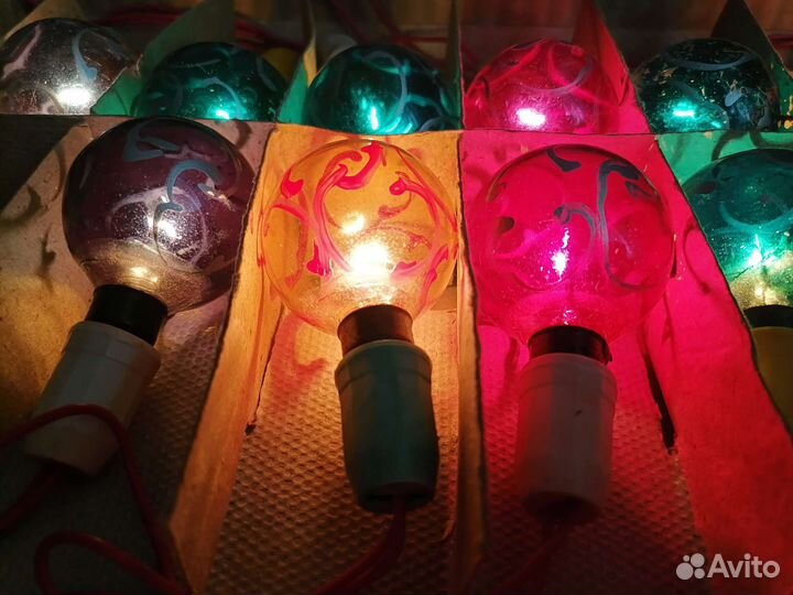 Елочная гирлянда (электрогирлянда) ег-25, СССР