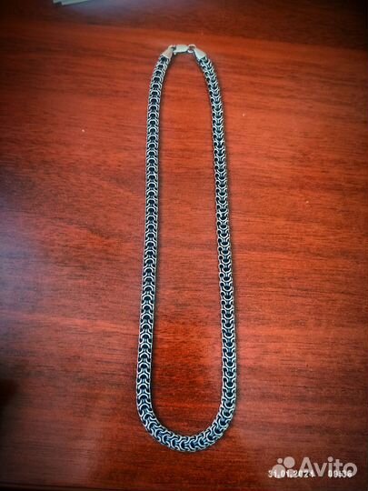 Цепочка Мужская серебро 925 рамзес