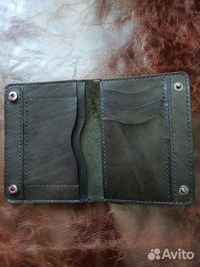 Кожаный кошелёк