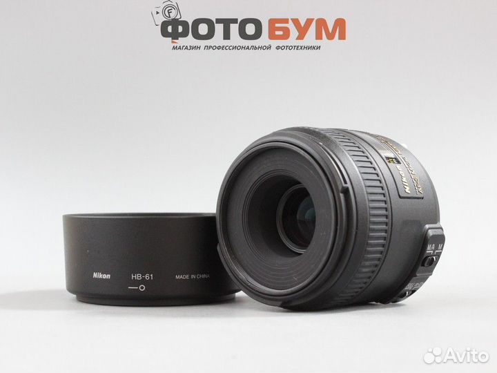 Объектив Nikon AF-S 40mm f2.8 micro