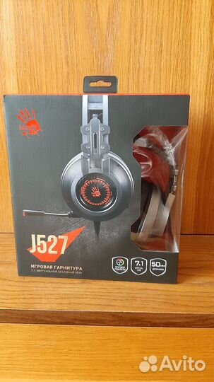 Игровые наушники a4tech bloody j527