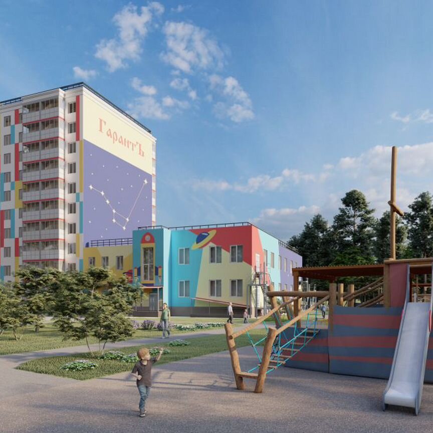 1-к. квартира, 38,9 м², 1/10 эт.