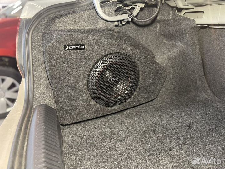 Стелс-короб на Volkswagen Polo седан ver.2