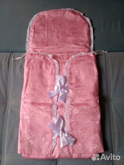 Конверт на выписку для новорожденной