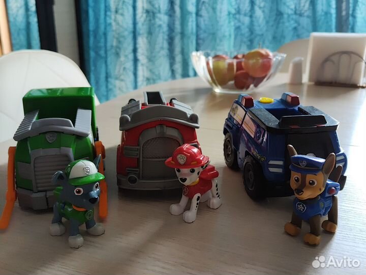 Игрушки щенячий патруль