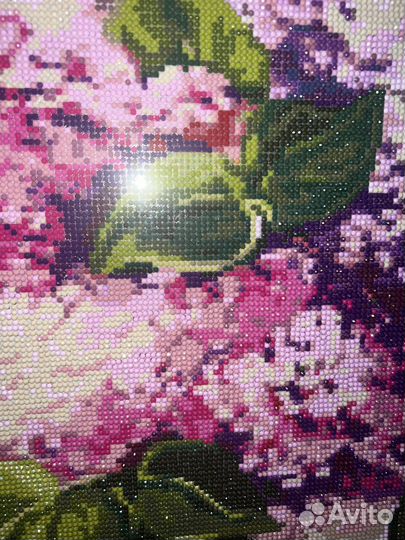 Картина из бисера, ручная работа