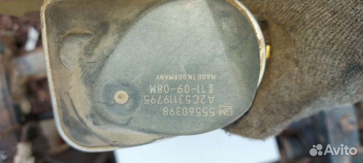 Дроссельная заслонка опель Z16XER