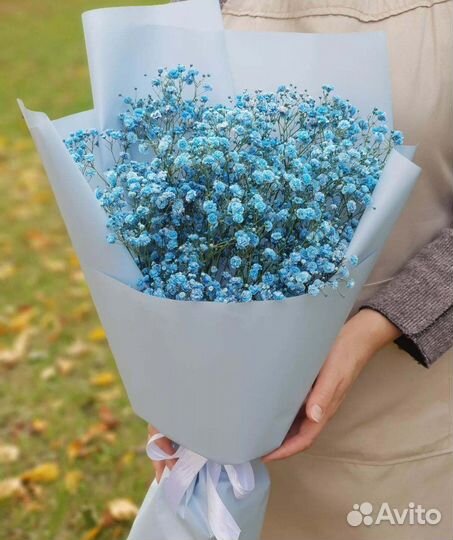 Букеты из Разных Цветов Гипсофилы. Доставка Цветов