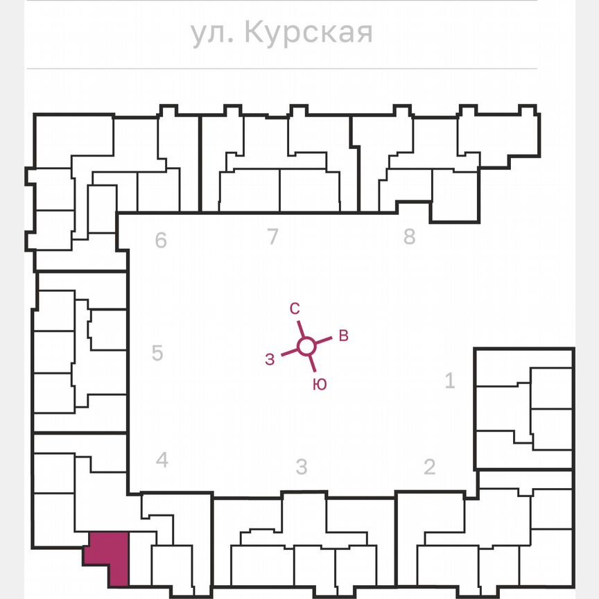 1-к. квартира, 43,5 м², 7/10 эт.