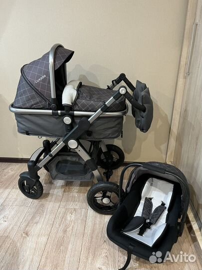 Детская коляска 3 в1 luxmom 600G