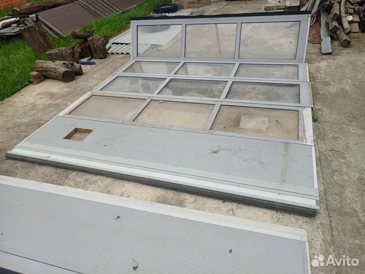 Ворота секционные, промышленные