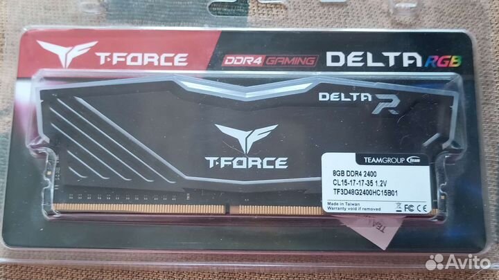 DDR4 8GB Team Group tf3d48g2400hc15b01