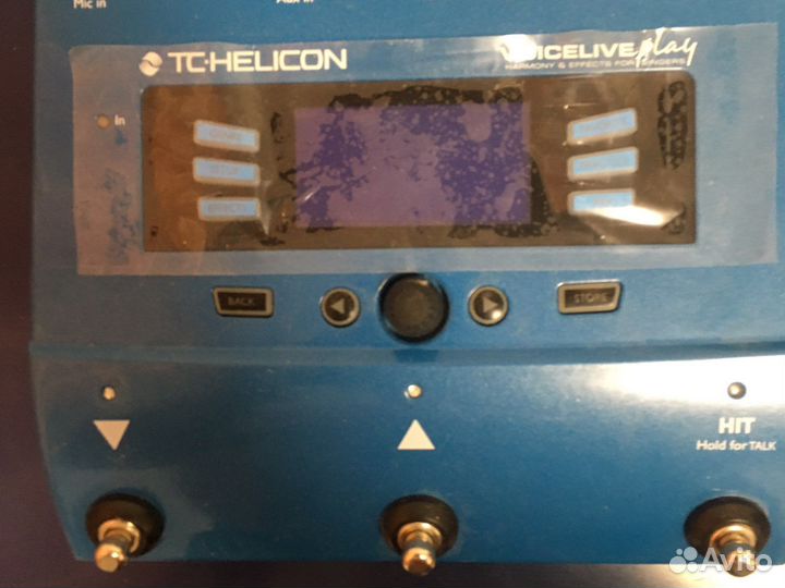 Вокальный процессор/ревербератор/гармонайзер