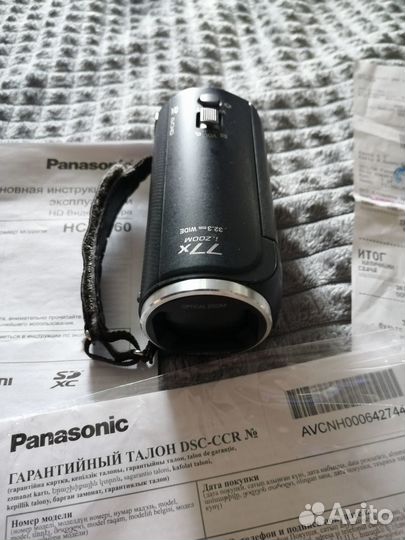 Видеокамера panasonic full HD HC - V160 C
