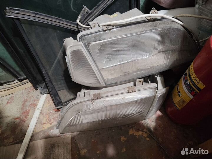 Фары на Opel Omega A передние и задние