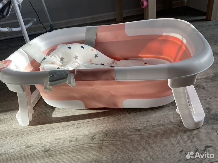 Детская ванночка для купания складная