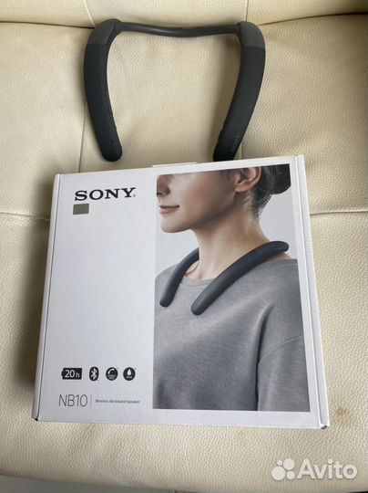 Новый Носимый динамик Sony SRS-NB10 Белый
