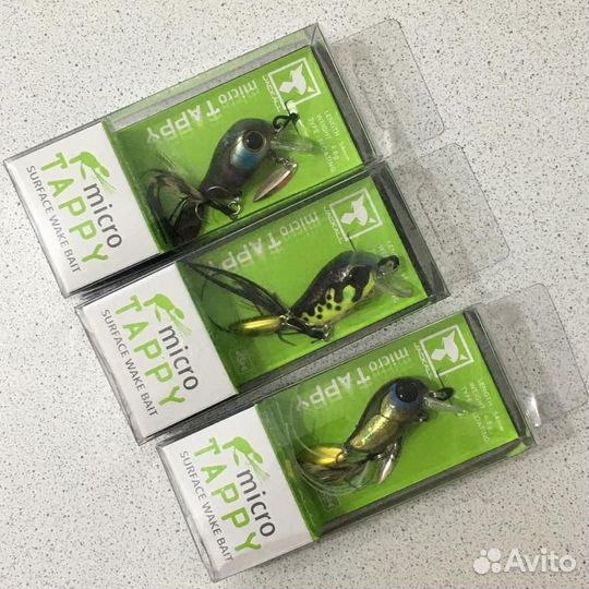 Jackall Micro Tappy, DUO, Zip Baits ZBL Fakie Dog